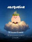 Veilleuse Jacqueline l'Aubergine