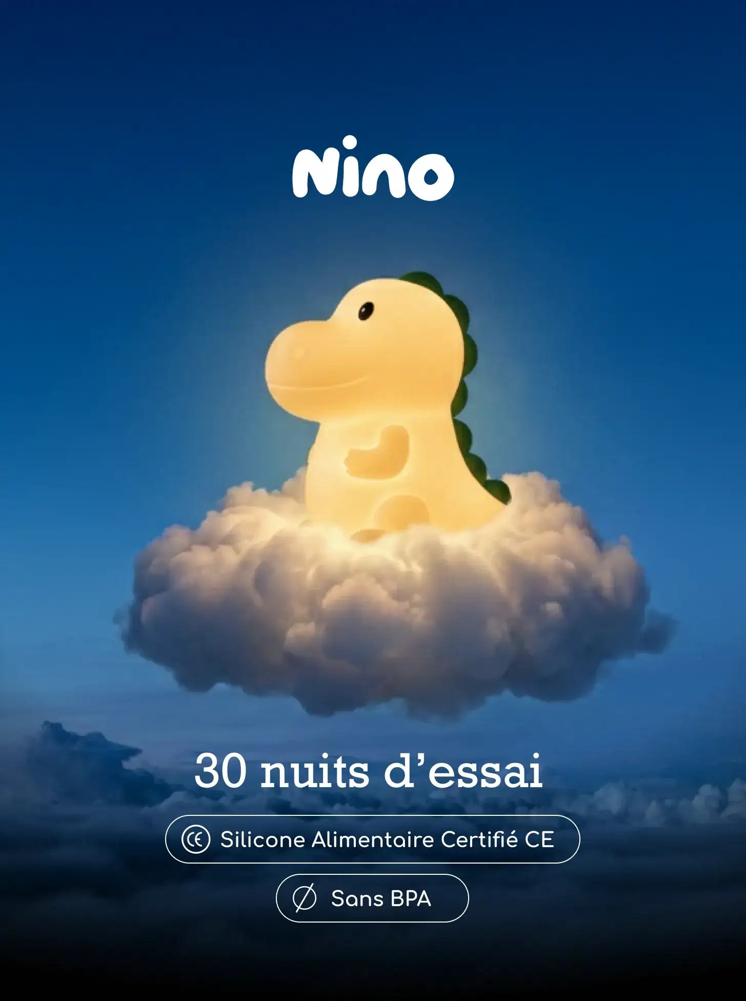 Veilleuse Nino le Dinosaure