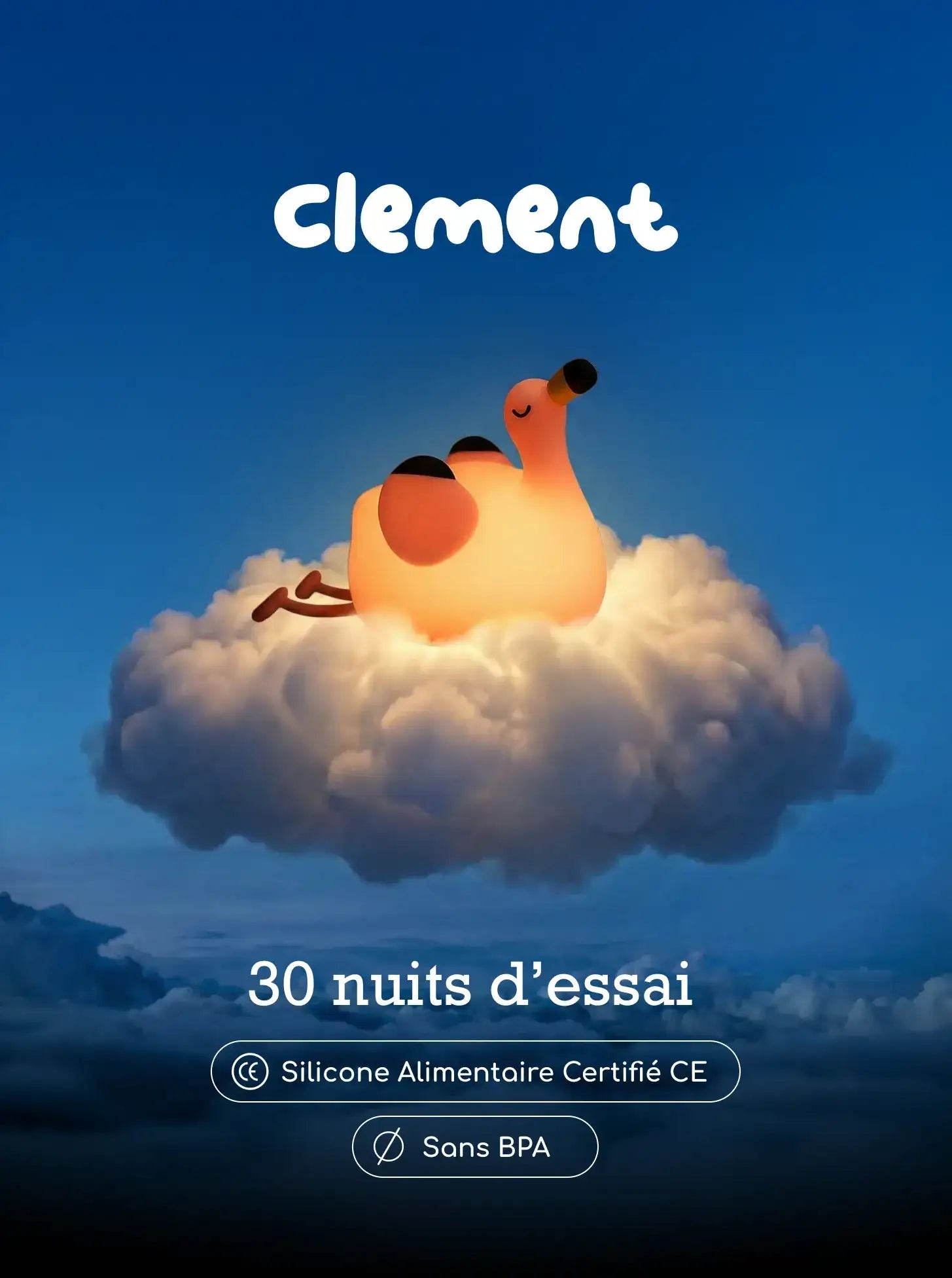Veilleuse Clément le Flamant