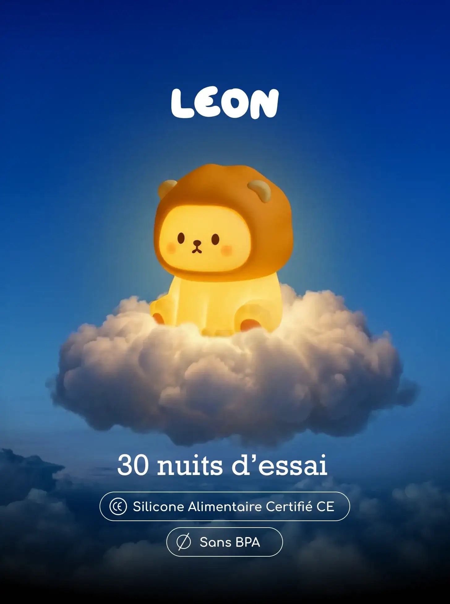 Veilleuse Léon le Lion
