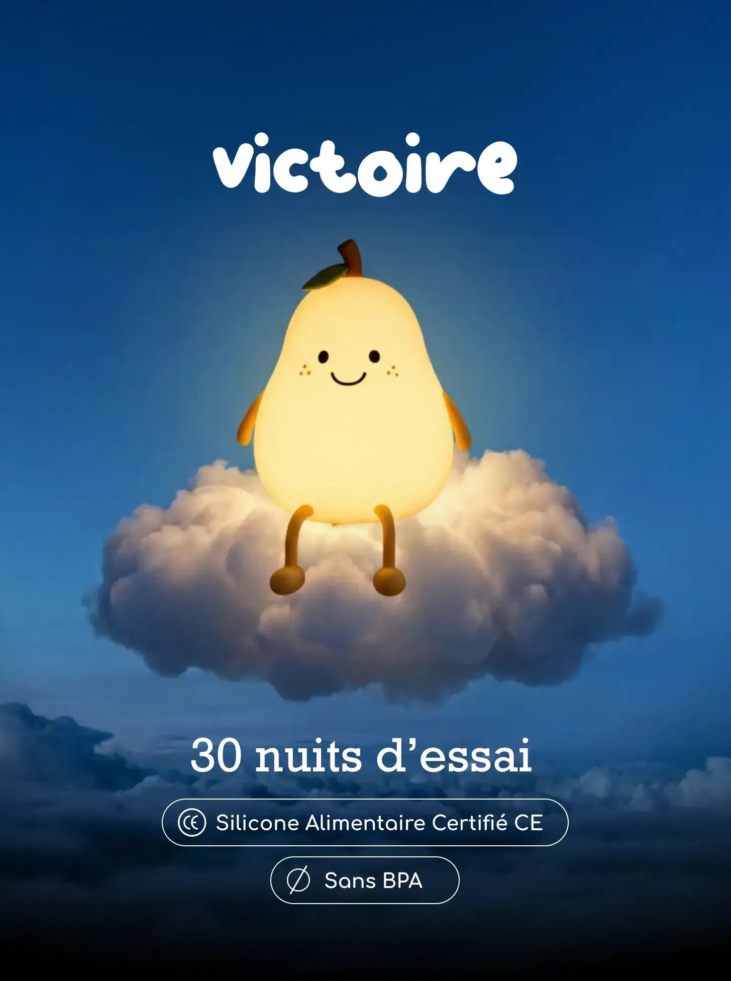 Veilleuse Victoire la Poire