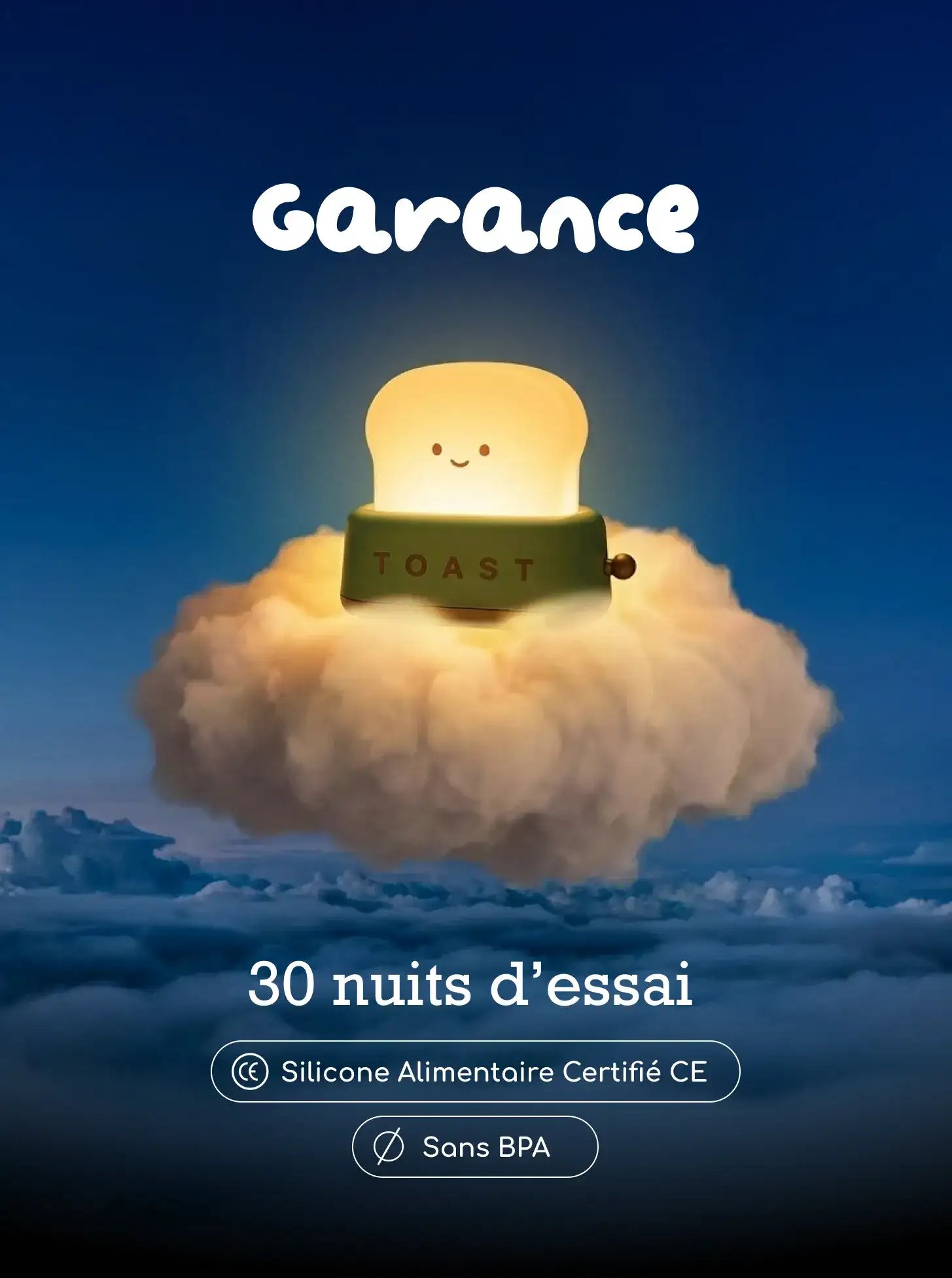 Veilleuse Garance le Toast