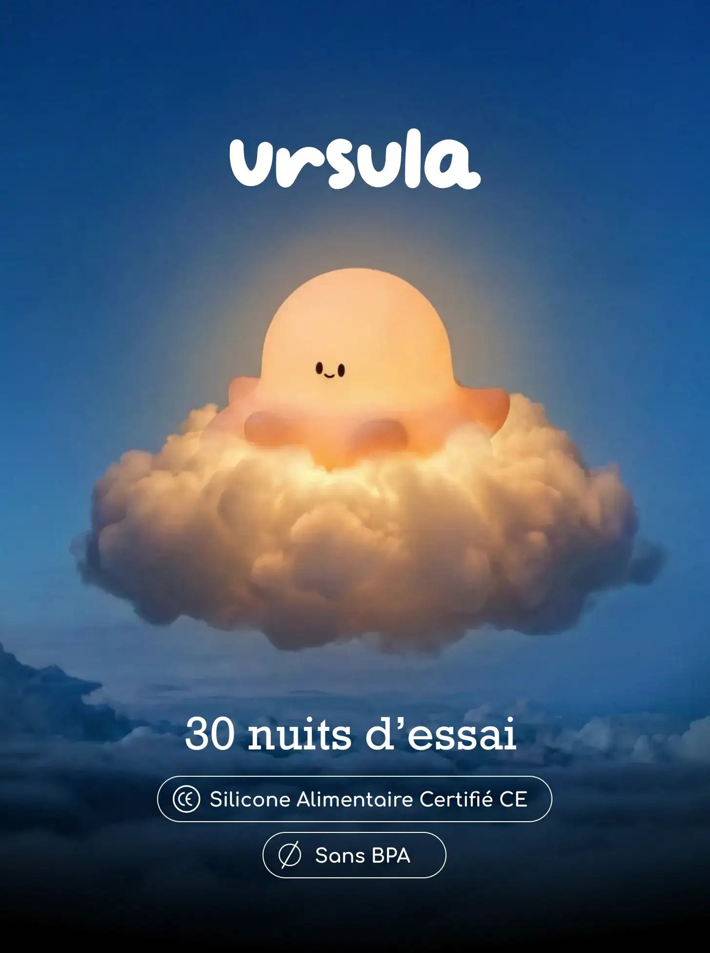 Veilleuse Ursula la Pieuvre
